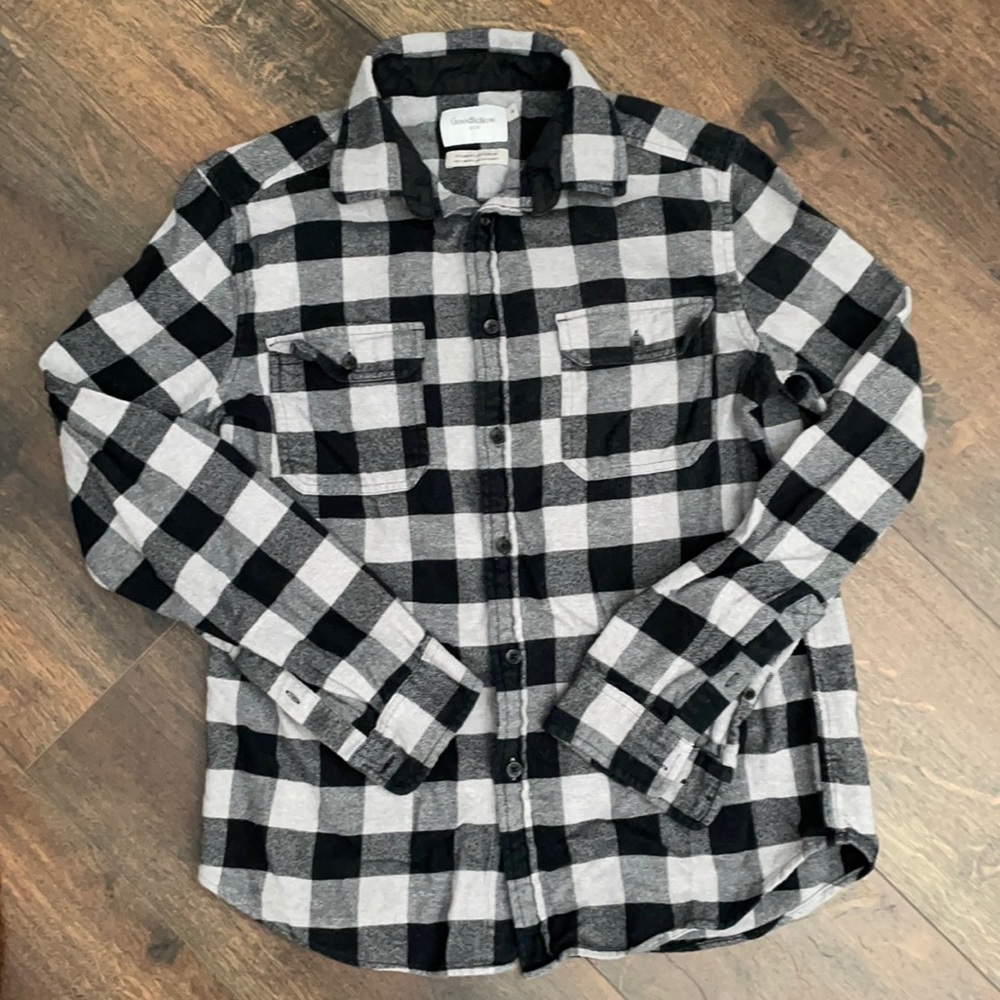 Mens Buffalo plaid shirt